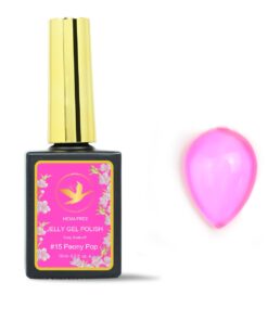 Jelly Glass Gel Polish - #15 Peony Pop