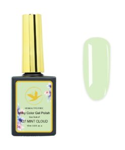 Milky Gel Color Polish – #27 Mint Cloud