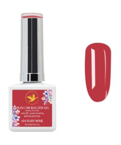 Brush On Builder Gel - #34 Ruby Wine