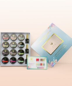 Wish Builder Gel Collection (12 Builder Gels, Top, Base, Bonder, Color Chart)